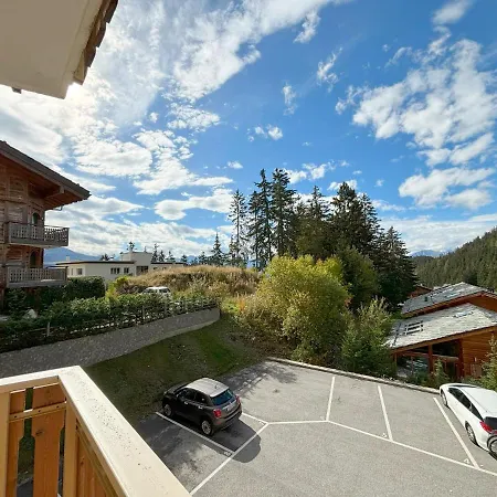 Calm With Balcony In Apartment Crans-Montana